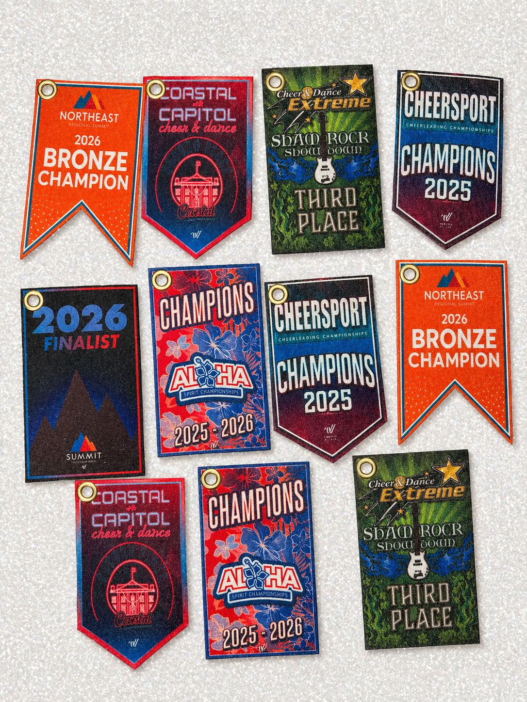 ✨ Custom Cheer Competition Mini Banners ✨